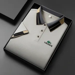 Outlet Leono - Polo avec finitions contrastantes